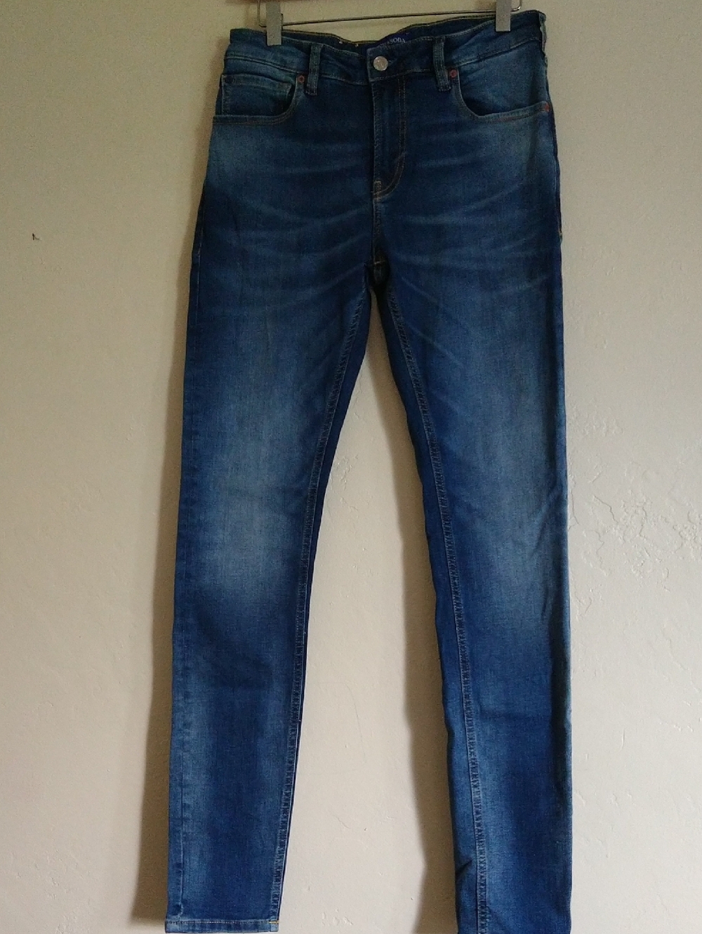 Scotch & Soda Skim Women's Blue Denim Jeans Size 30x34